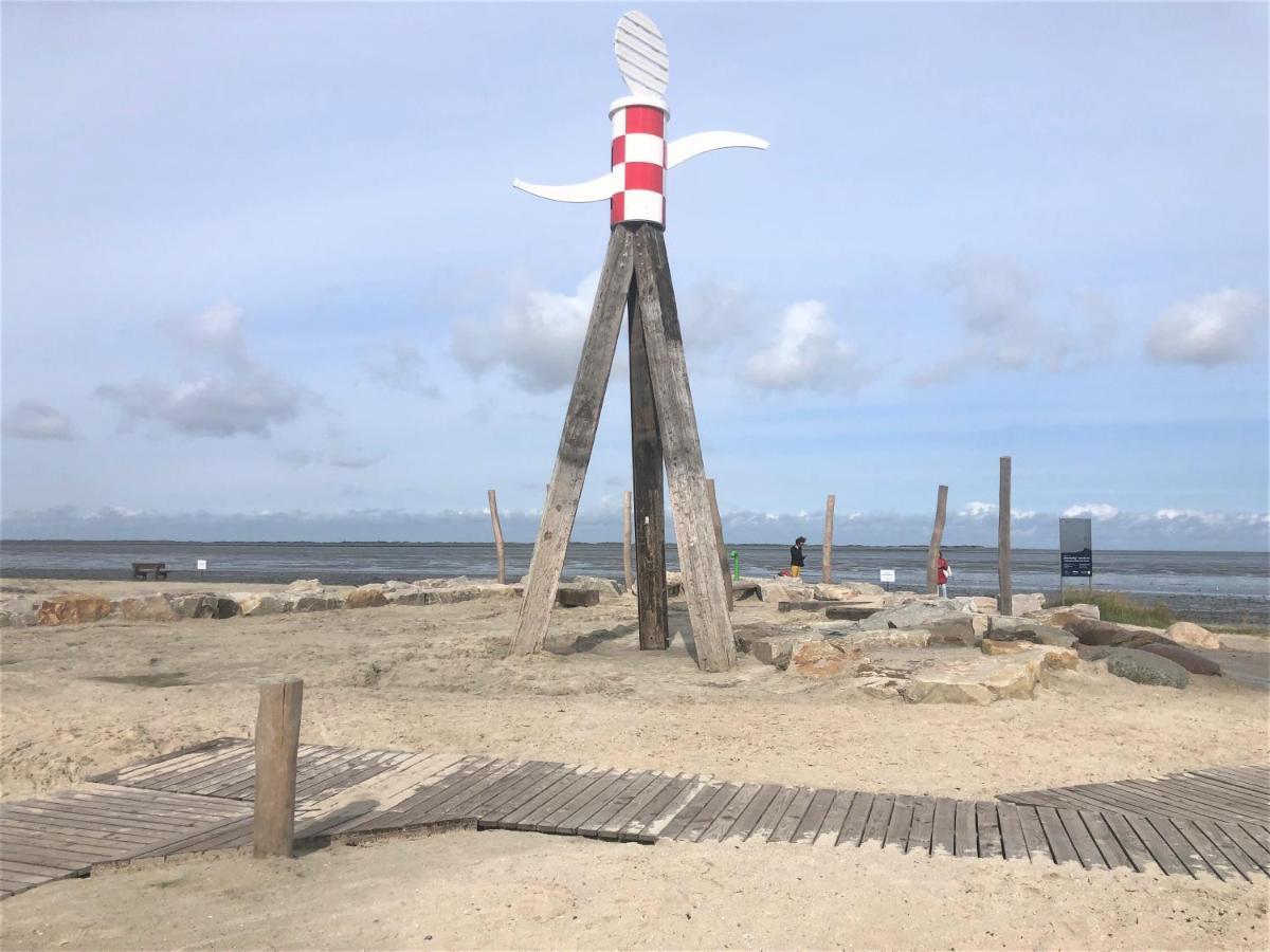 Huus Wattenmeer In Nessmersiel An Der Nordsee ドルヌム エクステリア 写真